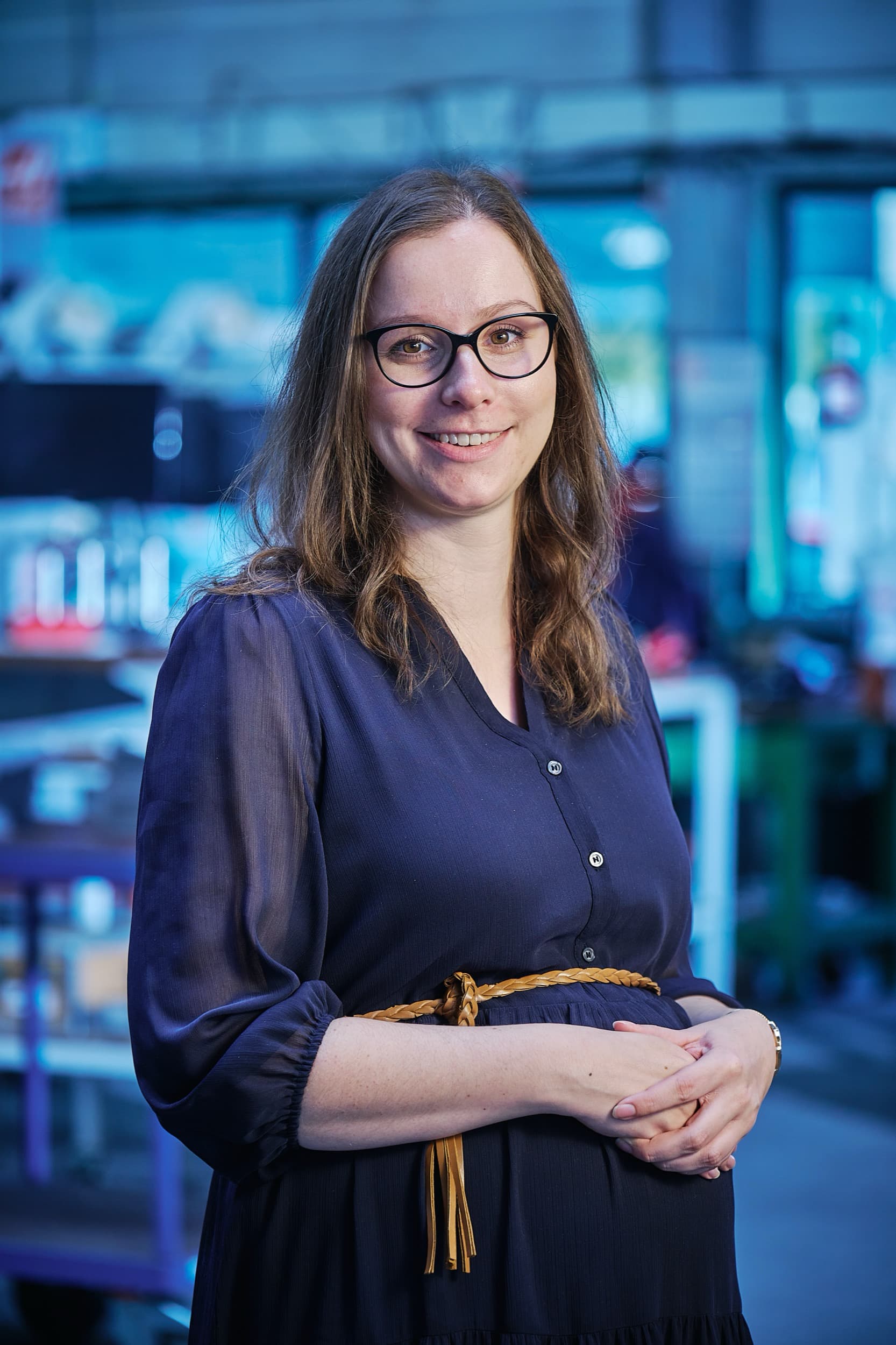 personeel en werksituaties voor de website en andere media